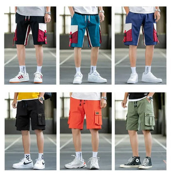 US Stock Men's Tooling Shorts Casual Outdoor Sports Shorts