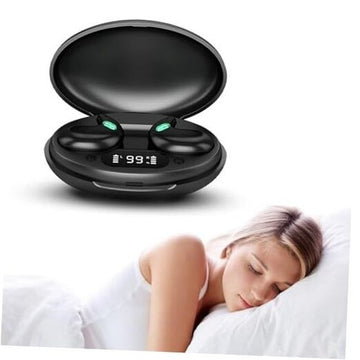 Sleep Headphones Bluetooth Wireless Sleep Earbuds with Microphones for Comfortable Sleeping Black